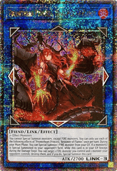 Promethean Princess, Bestower of Flames - PHNI-EN052 (Quarter Century Secret Rare) - 1st Edition